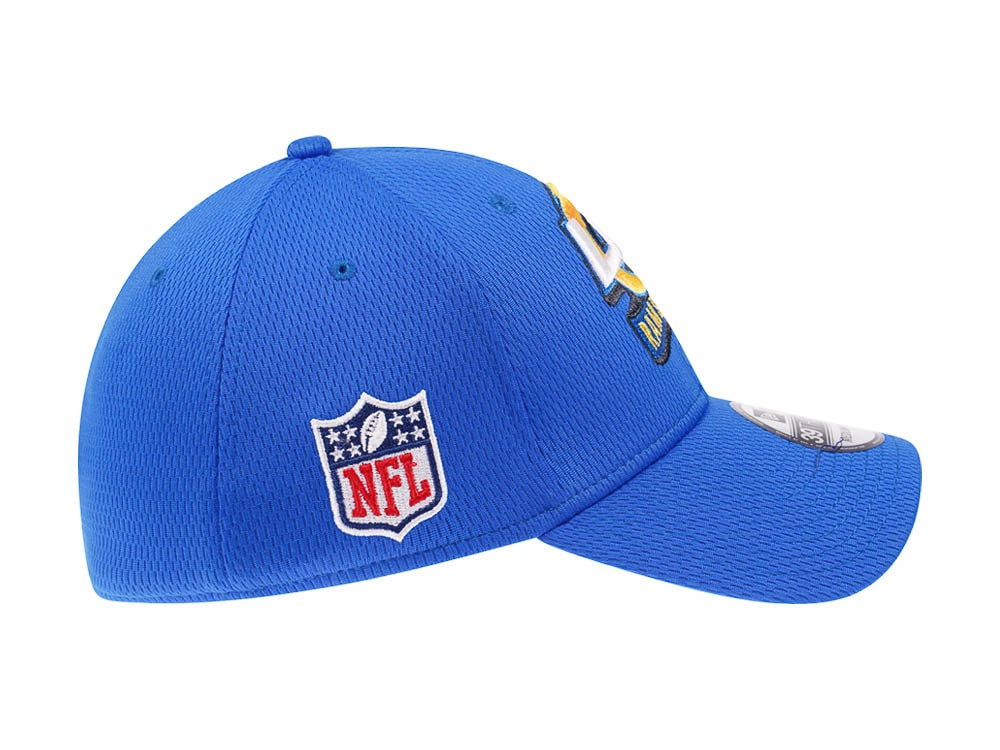 New Era Los Angeles Rams Coach NFL Sideline 2022 39Thirty Stretch Cap