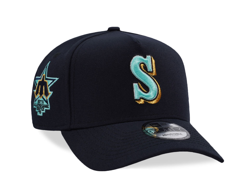 New Era Seattle Mariners All Star Game 1979 Navy Two Tone Edition 9Forty A Frame Snapback Cap