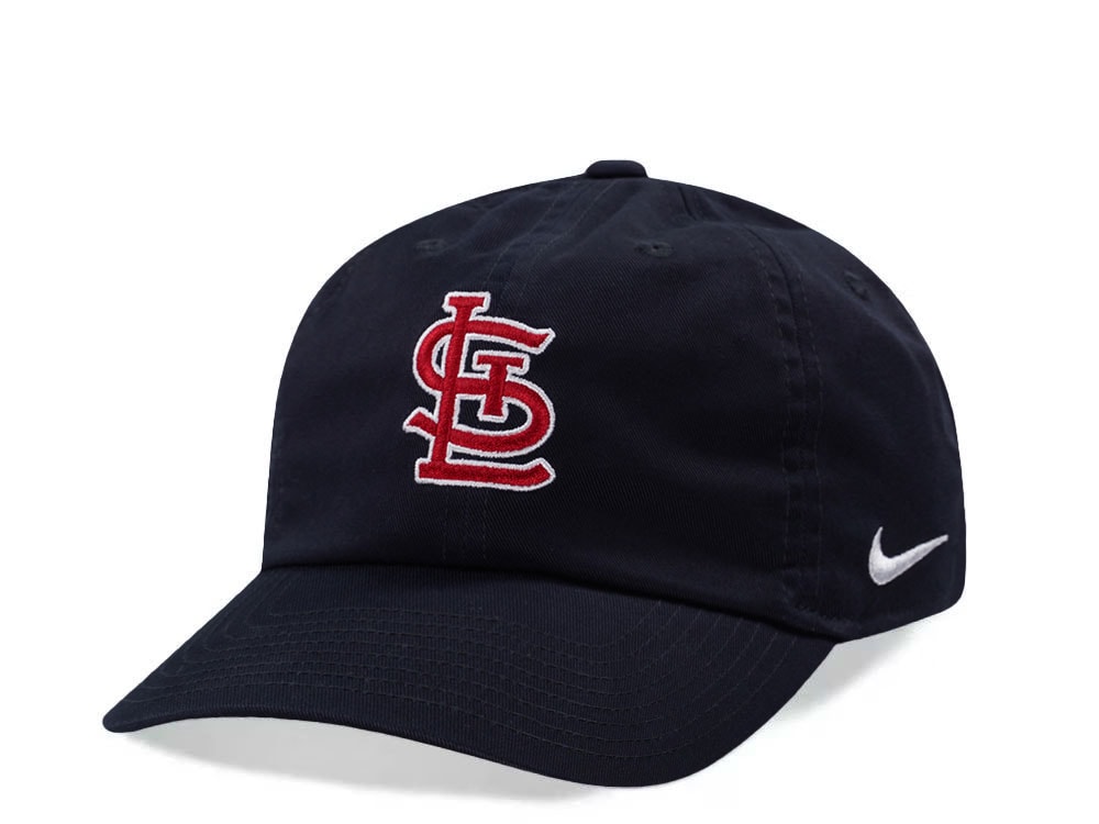 Nike St. Louis Cardinals Club Black Edition Strapback Cap