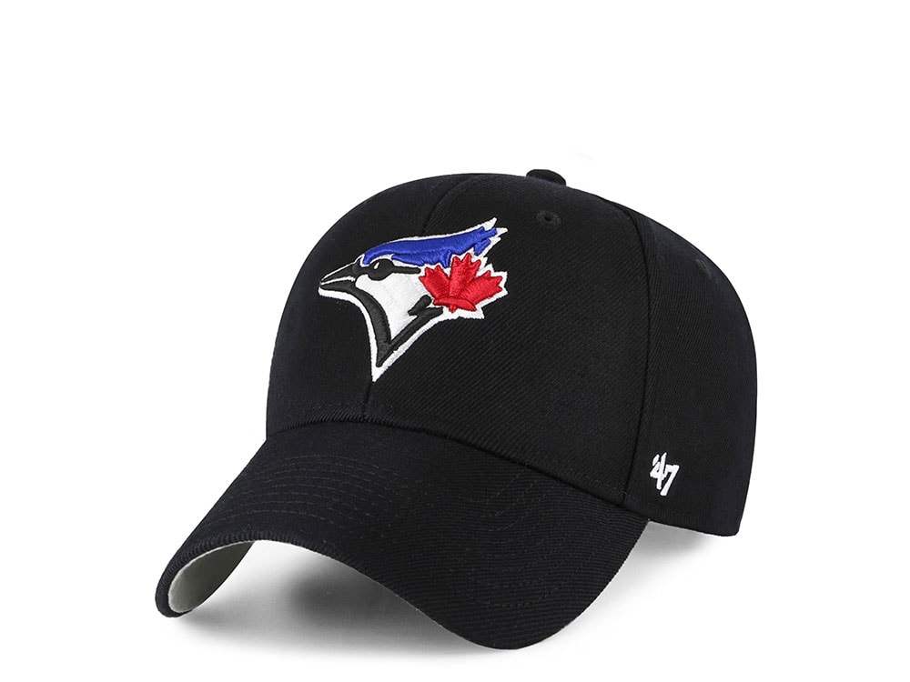 47Brand Toronto Blue Jays Black Classic Strapback Cap