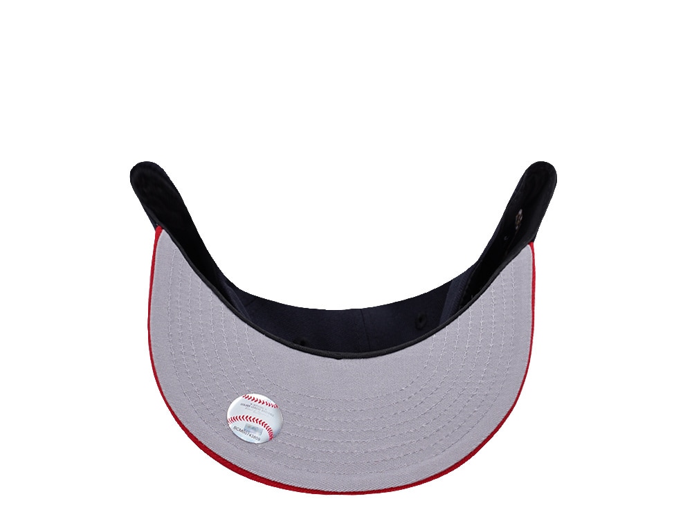 New Era Atlanta Braves World Series 1995 Navy Two Tone Edition Pre Curved 59Fifty Fitted Cap