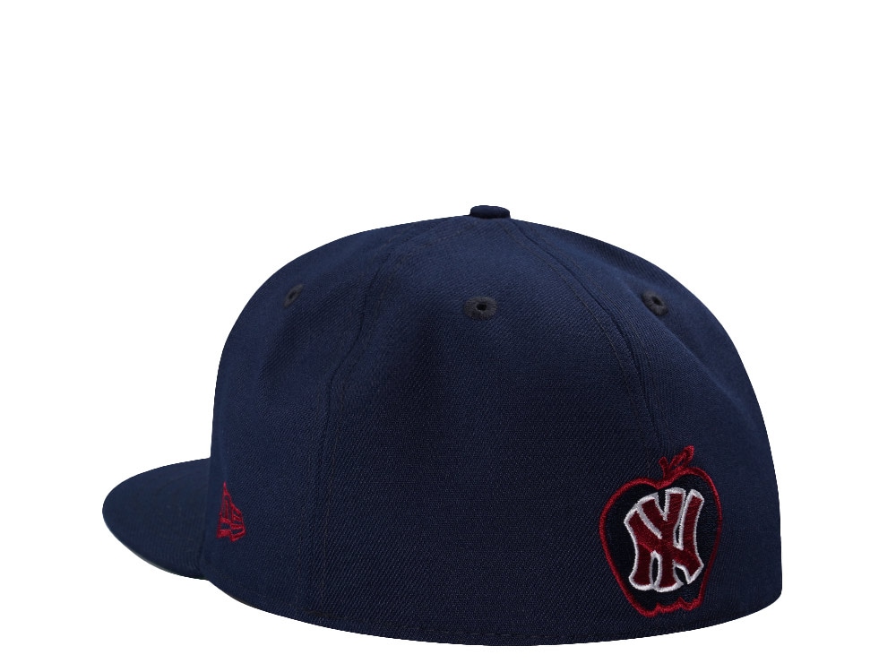 New Era New York Knicks 35th NBA Anniversary Navy Prime Edition 59Fifty Fitted Cap
