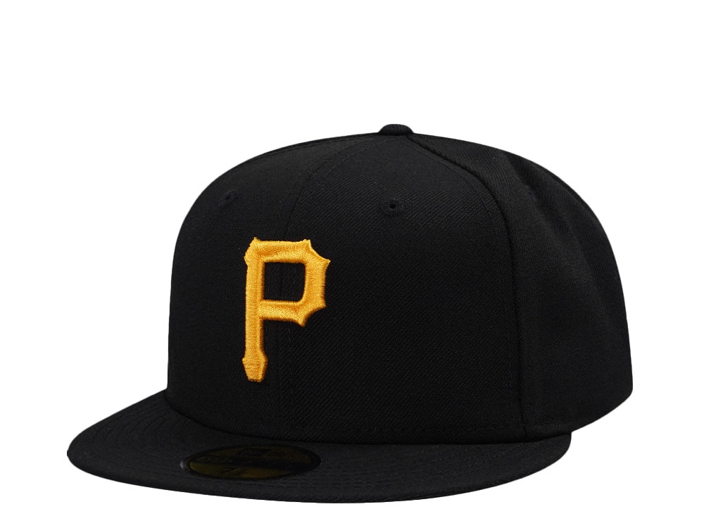 New Era Pittsburgh Pirates Wool Authentic On-Field Black Prime Edition 59Fifty Fitted Cap