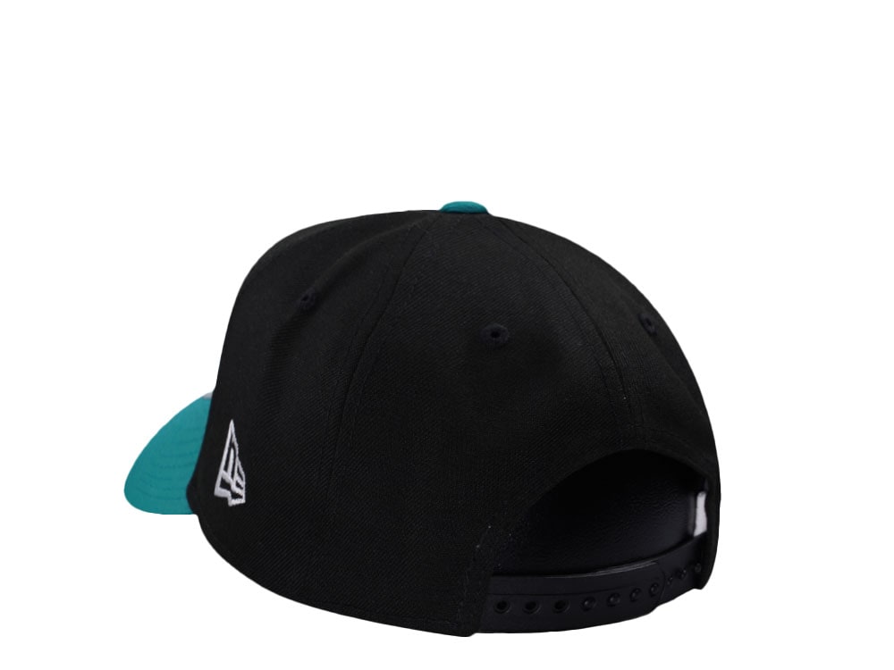 New Era Philadelphia Eagles 75th Anniversary Black Two Tone Edition 9Forty A Frame Snapback Cap