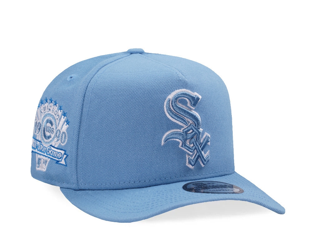 New Era Chicago White Sox All Star Game 1990 Sky Blue Prime Edition 9Fifty A Frame Snapback Cap
