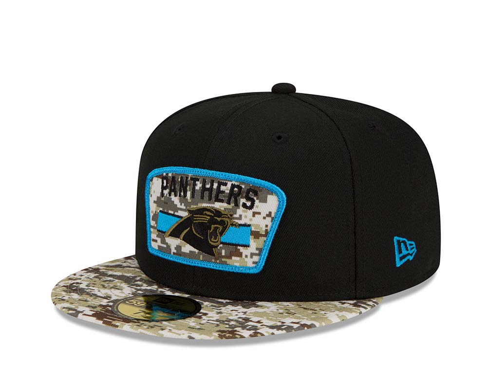 New Era Carolina Panthers Salute to Service 21 59Fifty Fitted Cap