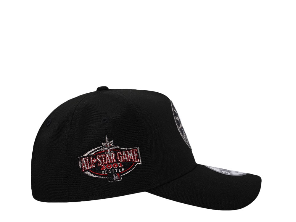 New Era Seattle Mariners All Star Game 2001 Black Prime Edition 9Forty A Frame Snapback Cap