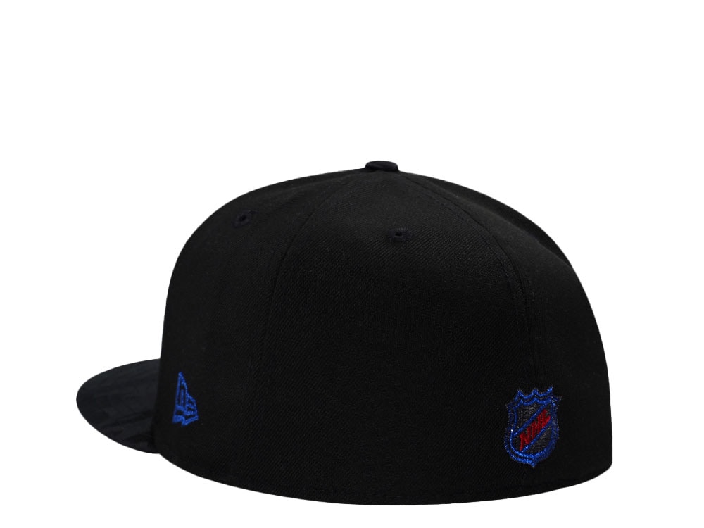 New Era Seattle Kraken Inaugural Season 2021 Black Two Tone Edition 59Fifty Fitted Cap
