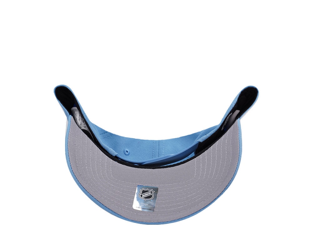 New Era Anaheim Ducks 10th Anniversary Sky Blue Prime Edition 9Forty A Frame Snapback Cap