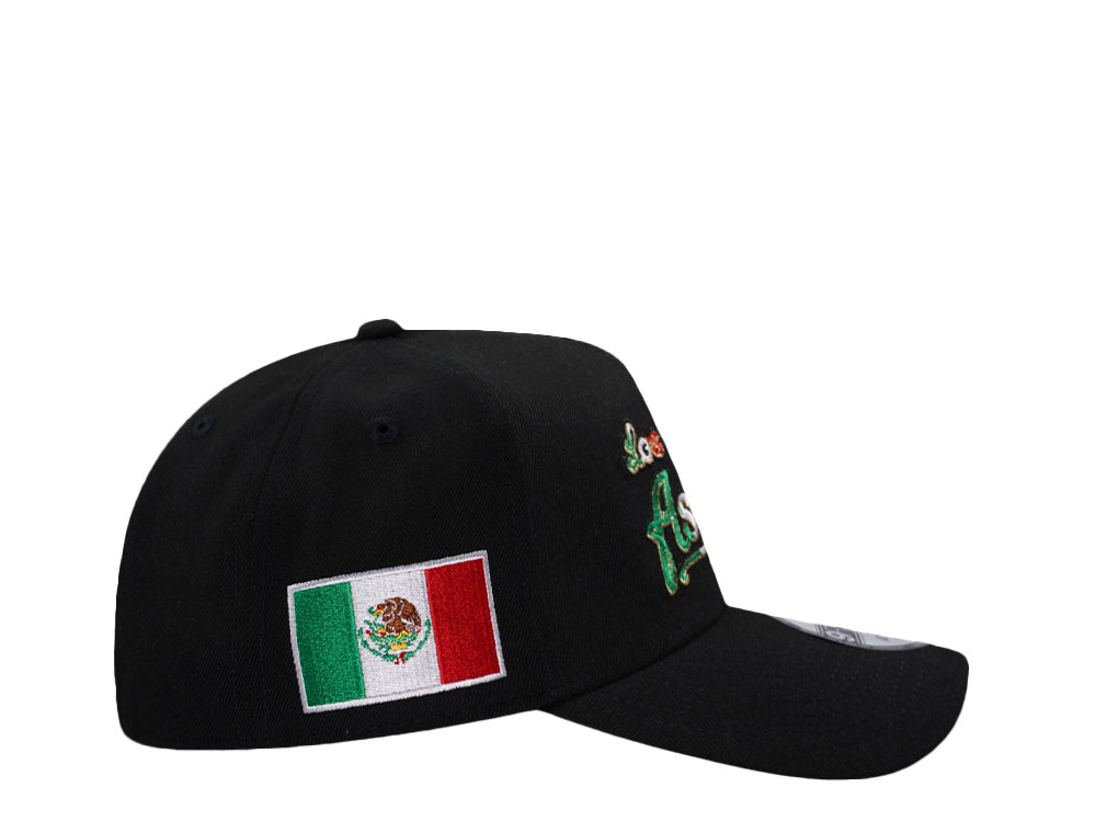 New Era Houston Astros Mexico Black Edition 9Forty A Frame Snapback Cap