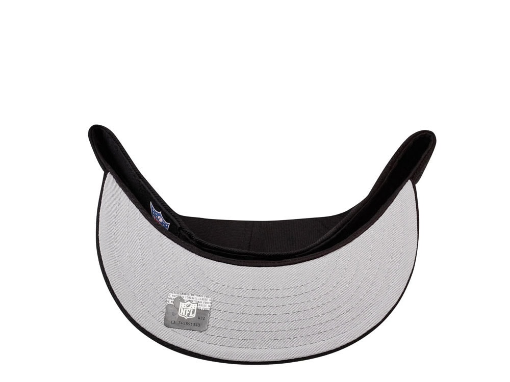 New Era Seattle Seahawks Steel Black Edition 59Fifty Fitted Cap