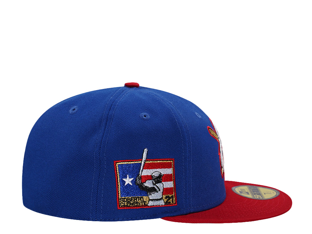 New Era Pittsburgh Pirates Roberto Clemente Blue Two Tone Edition 59Fifty Fitted Cap