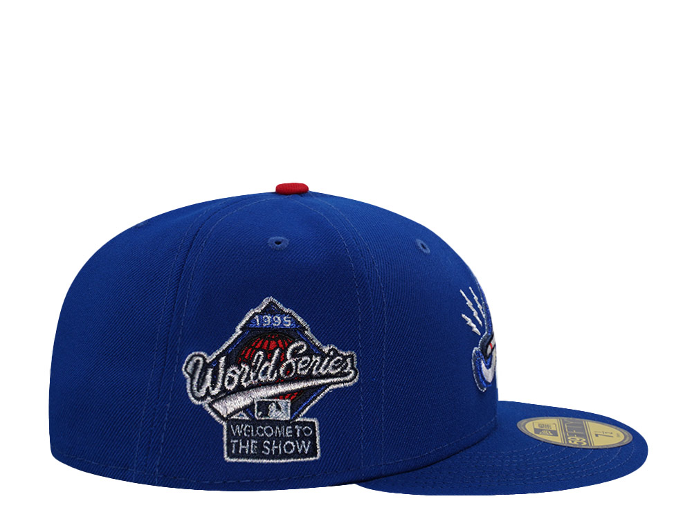 New Era Atlanta Braves World Series 1995 Royal Blue Prime Edition 59Fifty Fitted Cap