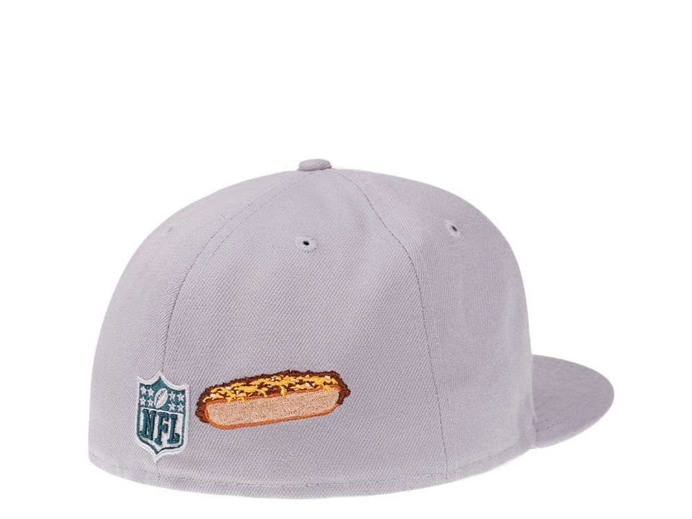 New Era Philadelphia Eagles City Icons Grey Edition 59Fifty Fitted Cap
