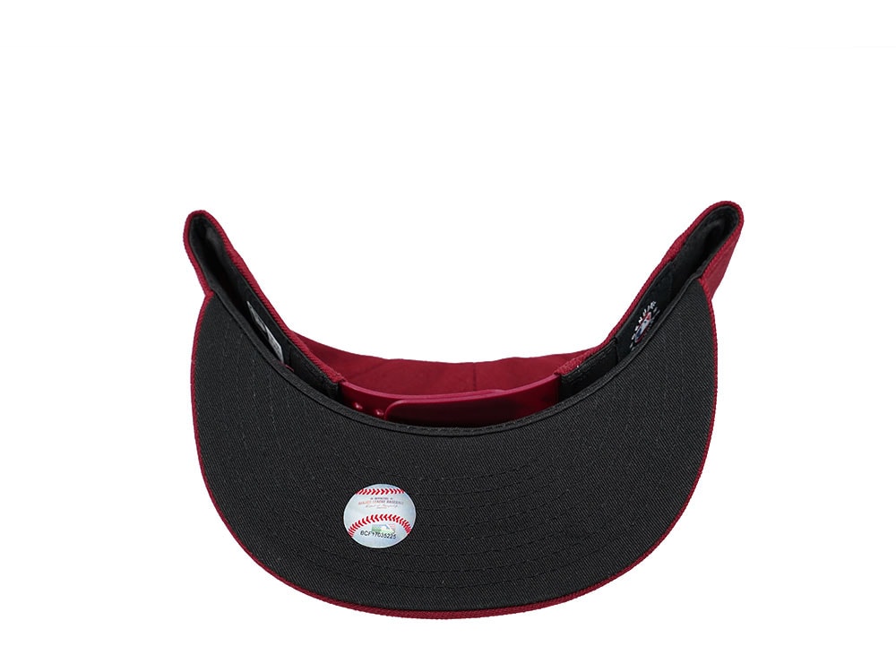 New Era Los Angeles Dodgers Skull Edition Red 9Fifty Snapback Cap