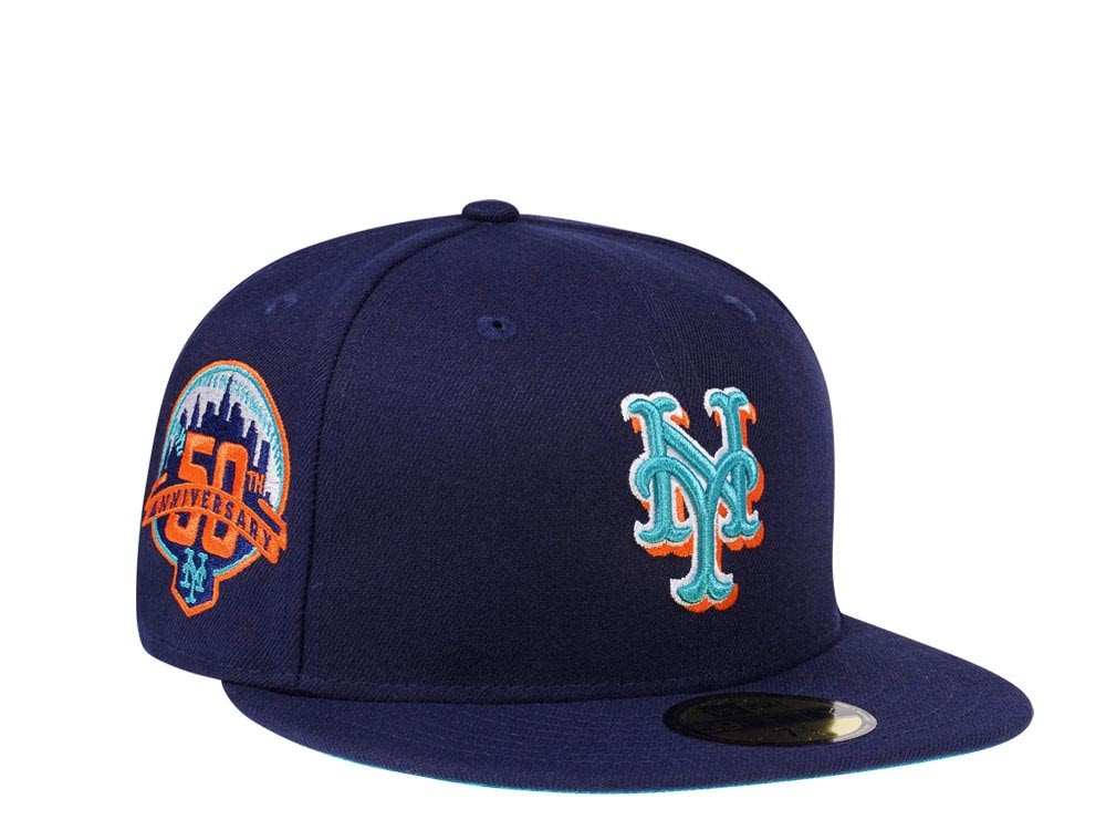 New Era New York Mets 50th Anniversary Color Flip Edition 59Fifty Fitted Cap