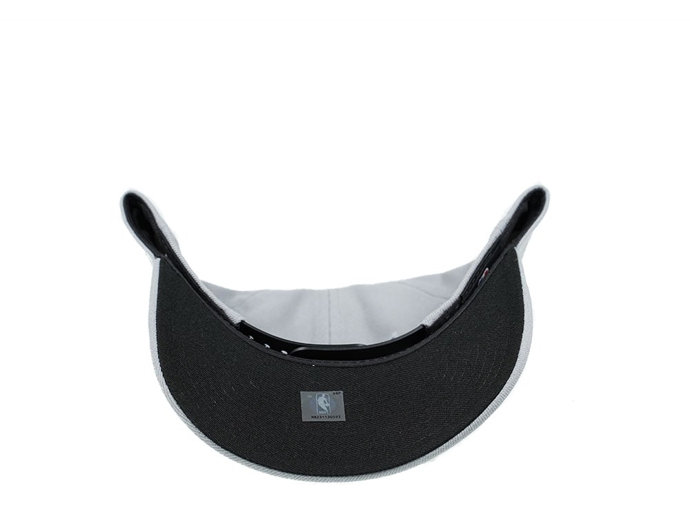 New Era Chicago Bulls Gray and Red Edition 9Forty Snapback Cap