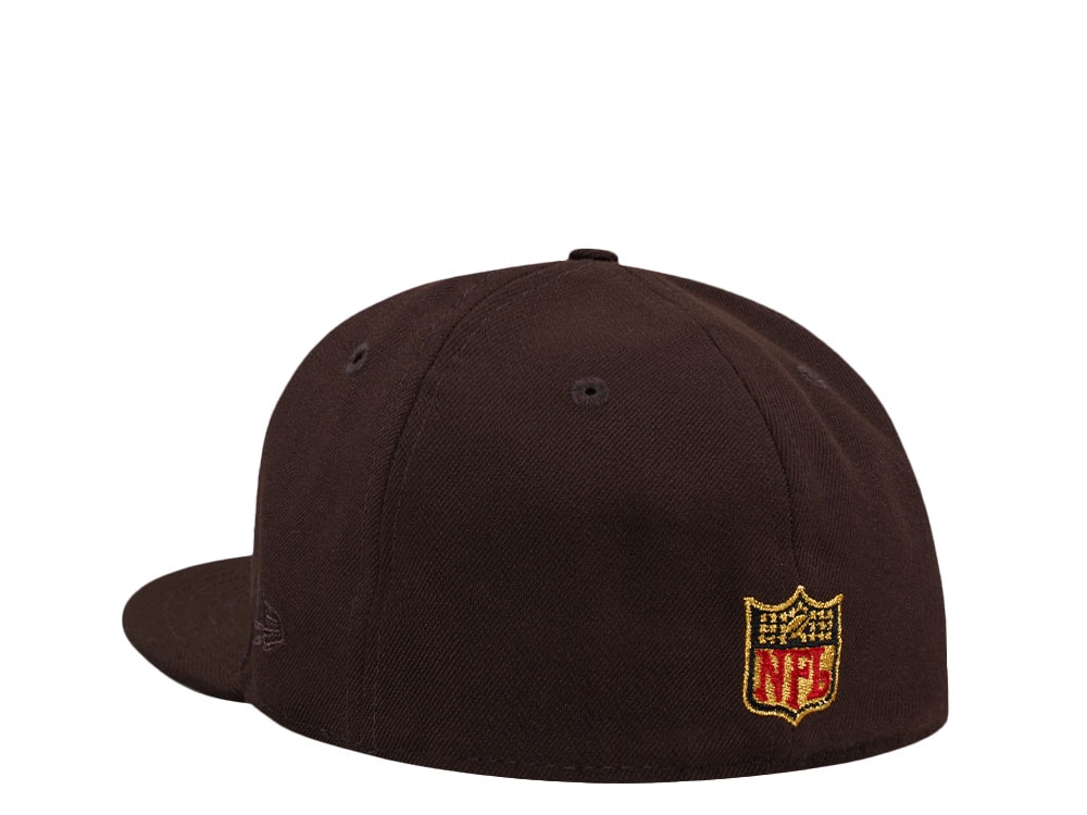 New Era San Francisco 49ers Pro Ball 1997 Burnt Throwback Edition 59Fifty Fitted Cap