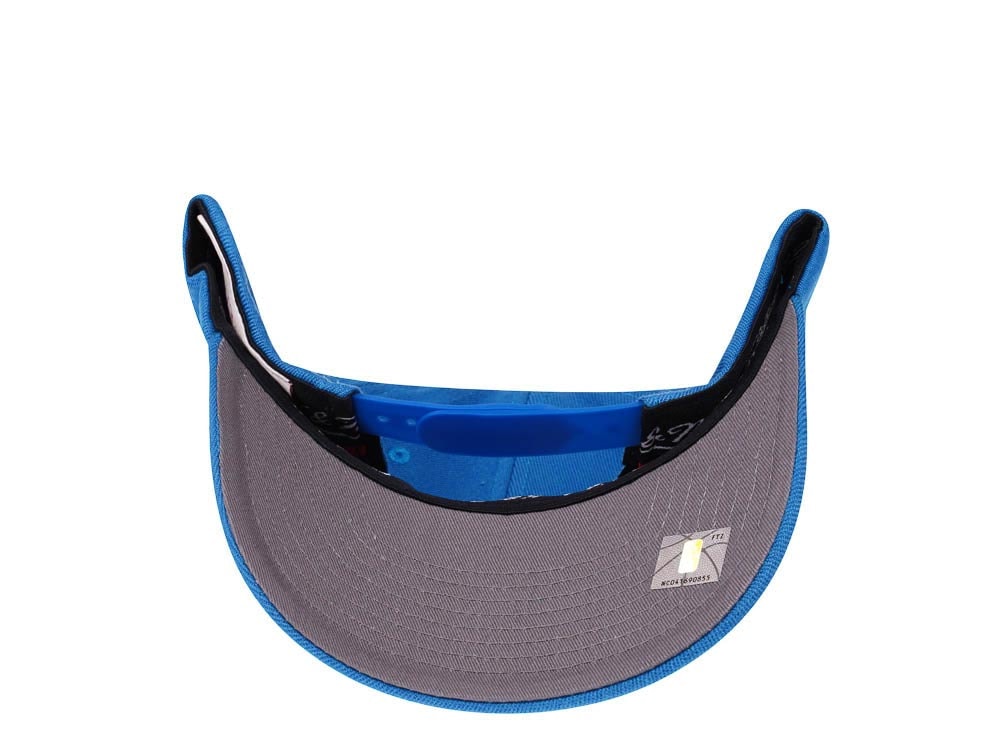 Mitchell & Ness Orlando Magic Team Ground Red Line Solid Flex Snapback Cap