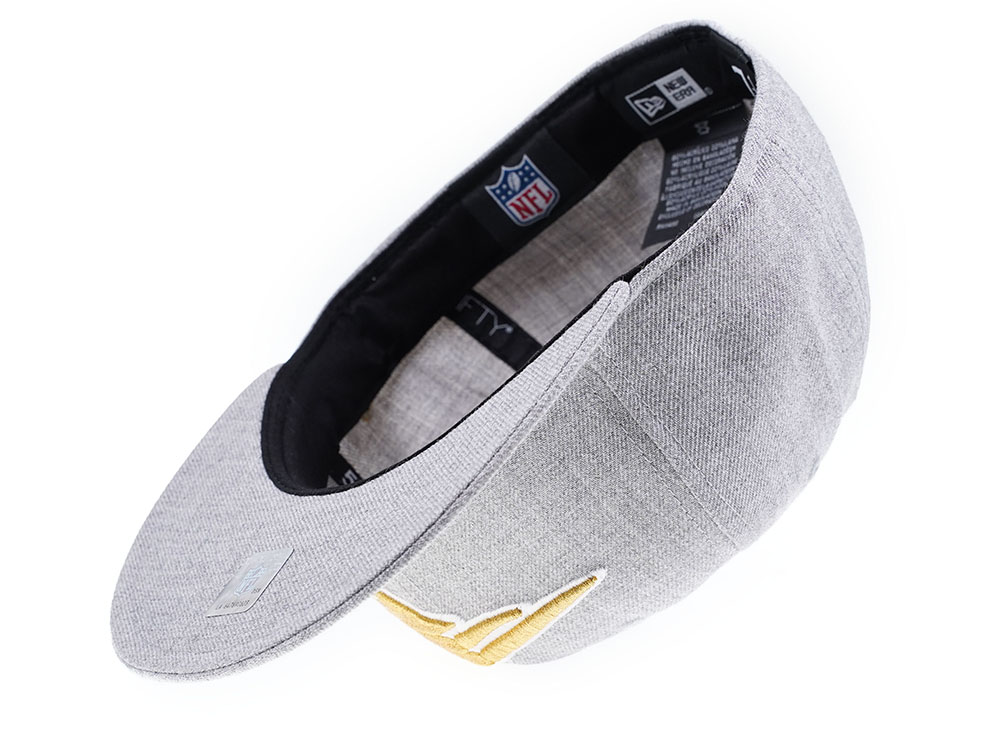 New Era New England Patriots Heather Gold Edition 59Fifty Fitted Cap