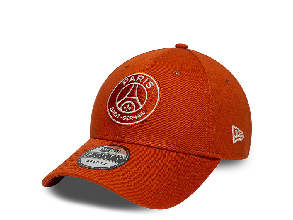 New Era Paris Saint Germain Seasonal Rust Prime Edition 9Forty Adjustable Cap