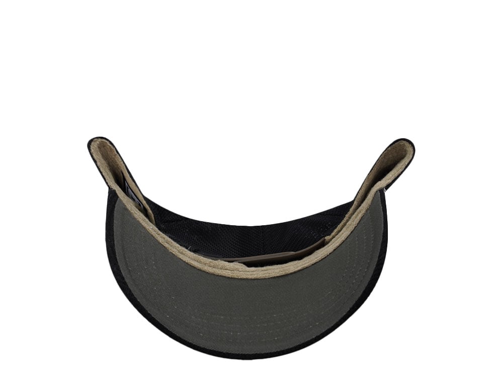 Capslab Nightcall Panther Black Corduroy Trucker Snapback Cap