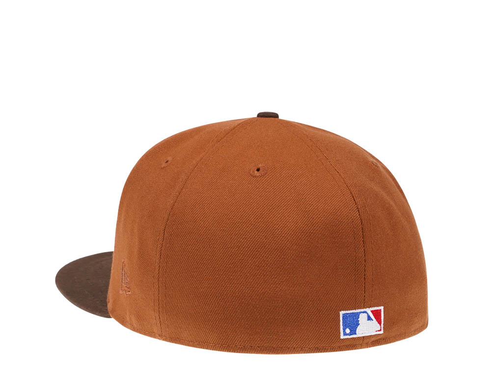 New Era Toronto Blue Jays 25th Anniversary Bourbon and Suede Edition 59Fifty Fitted Cap