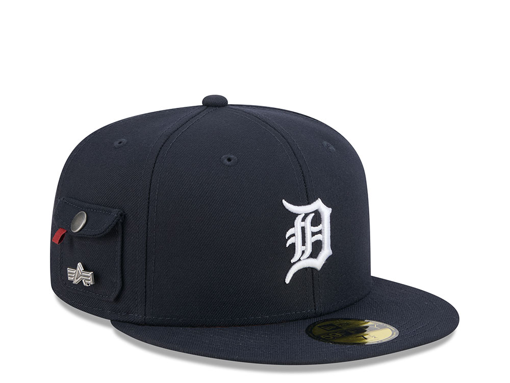 New Era Alpha Industries Detroit Tigers Navy Prime Edition 59Fifty Fitted Cap