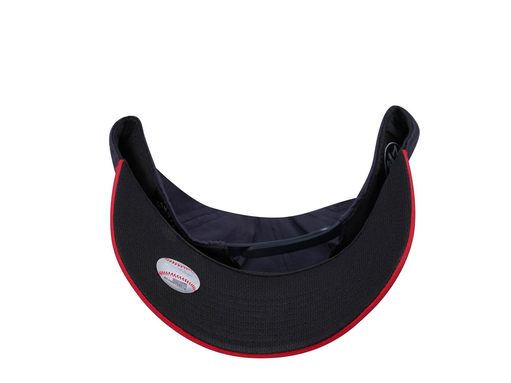 47Brand Boston Red Sox Navy Brrr MVP Snapback Cap