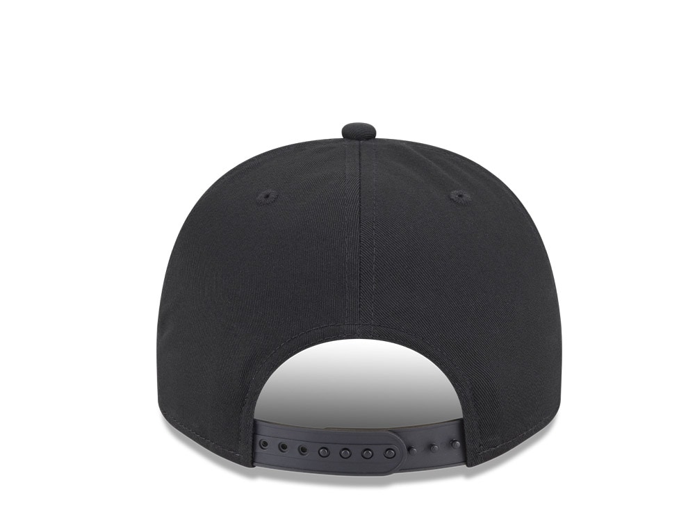 New Era Chicago Blackhawks Chainstitch Black 9Fifty A Frame Snapback Cap