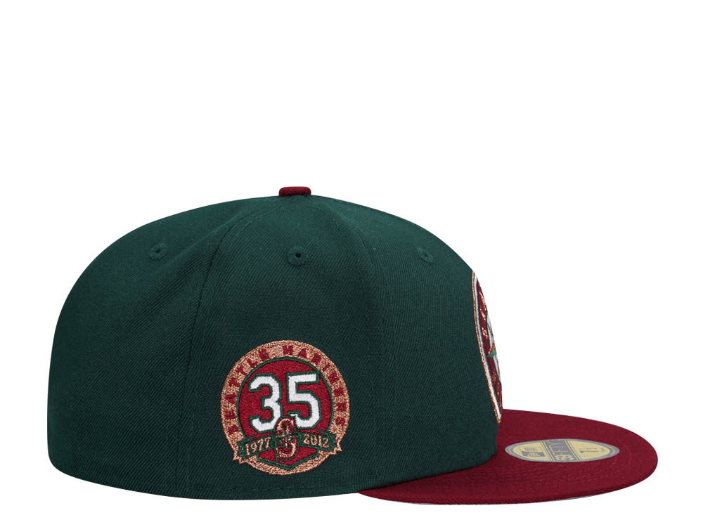 New Era Seattle Mariners 35th Anniversary Color Flip Final Two Tone Edition 59Fifty Fitted Cap