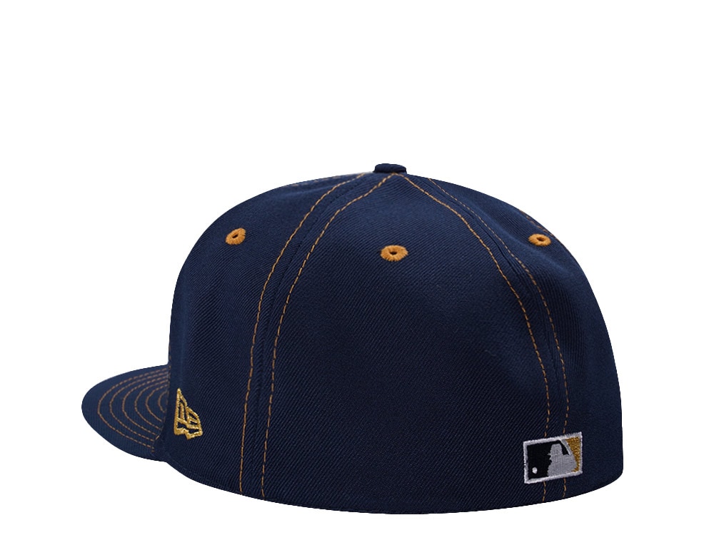 New Era Texas Rangers 40th Anniversary Ocean Blue Prime Edition 59Fifty Fitted Cap