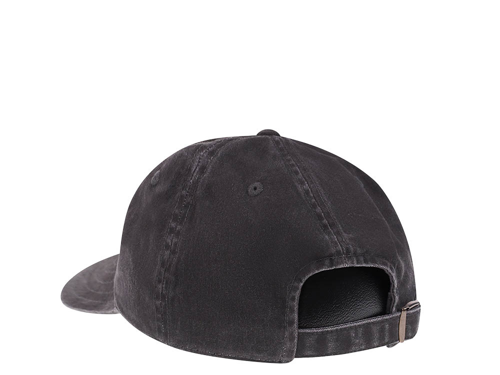American Needle National Baseball Hall of Fame Black Vintage Casual Strapback Cap