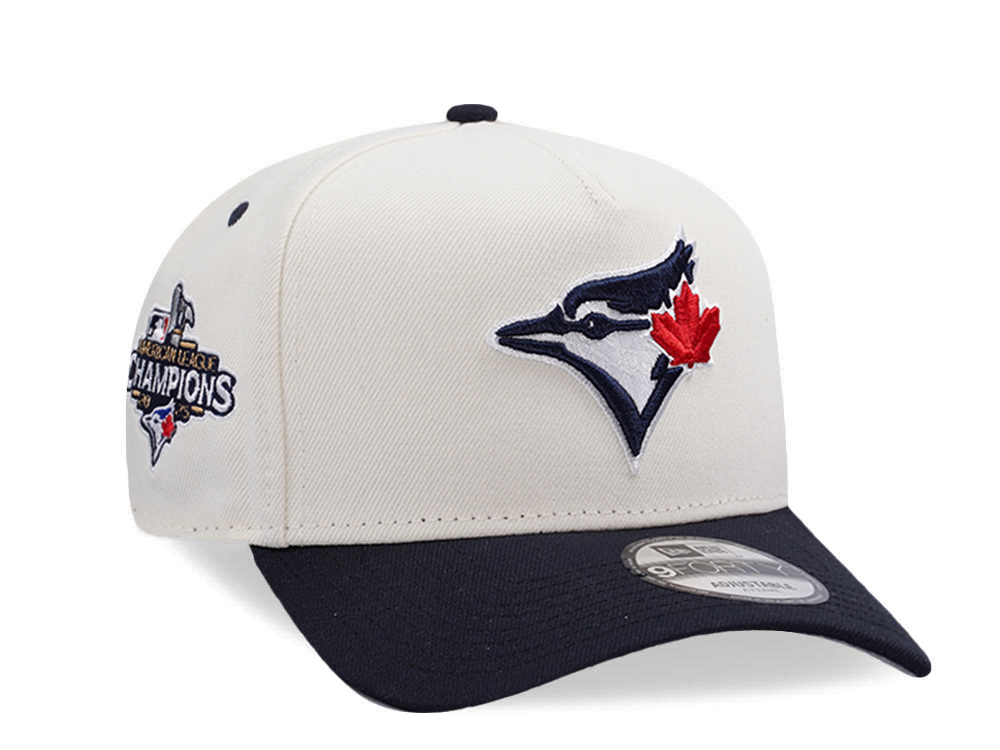 New Era Toronto Blue Jays Chrome Two Tone Edition 9Forty A Frame Snapback Cap