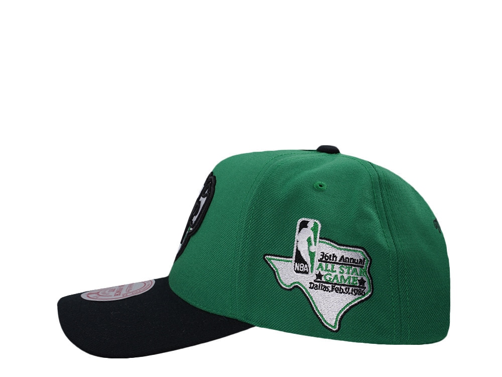 Mitchell & Ness Dallas Mavericks NBA In The City Green Edition Pro Pinch Fit Snapback Cap