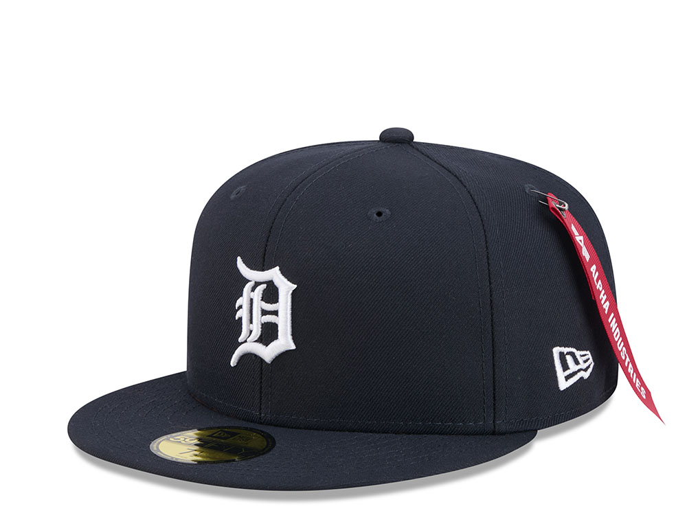 New Era Alpha Industries Detroit Tigers Navy Prime Edition 59Fifty Fitted Cap