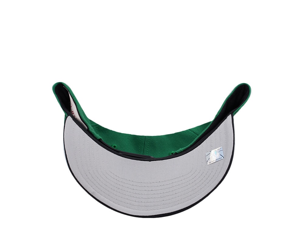 Mitchell & Ness Dallas Mavericks NBA In The City Green Edition Pro Pinch Fit Snapback Cap