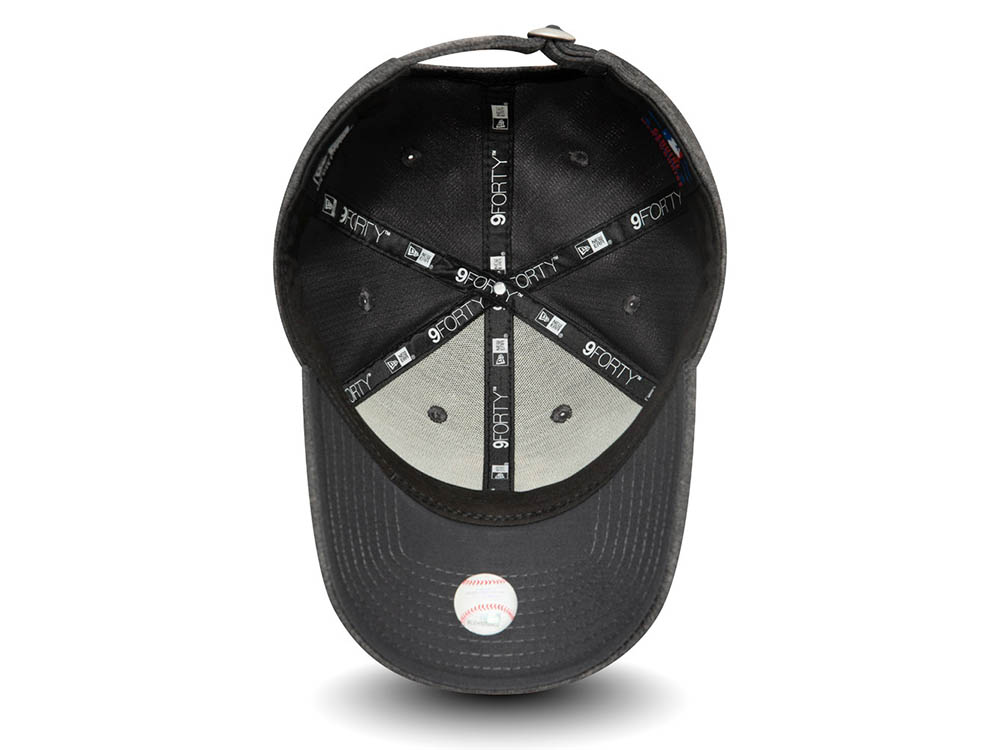 New Era New York Yankees Tech Jersey Gray Womens 9Forty Strapback Cap