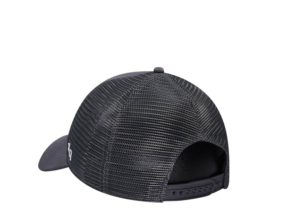 47Brand New York Yankees Charcoal Ballpark Mesh MVP Trucker Snapback Cap