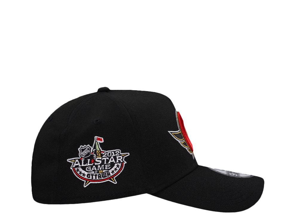 New Era Ottawa Senators All Star Game 2012 Black Edition 9Forty A Frame Snapback Cap