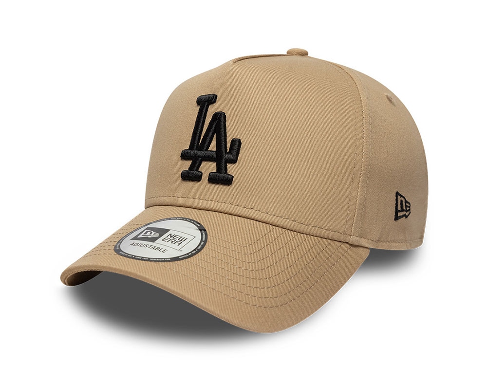 New Era Los Angeles Dodgers Essential Camel 9Forty E Frame Snapback Cap