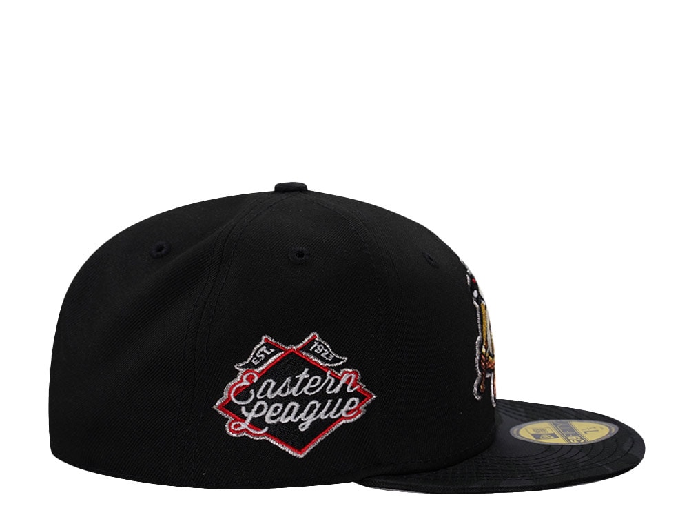 New Era New Hampshire Fishercats Eastern League Black Prime Edition 59Fifty Fitted Cap
