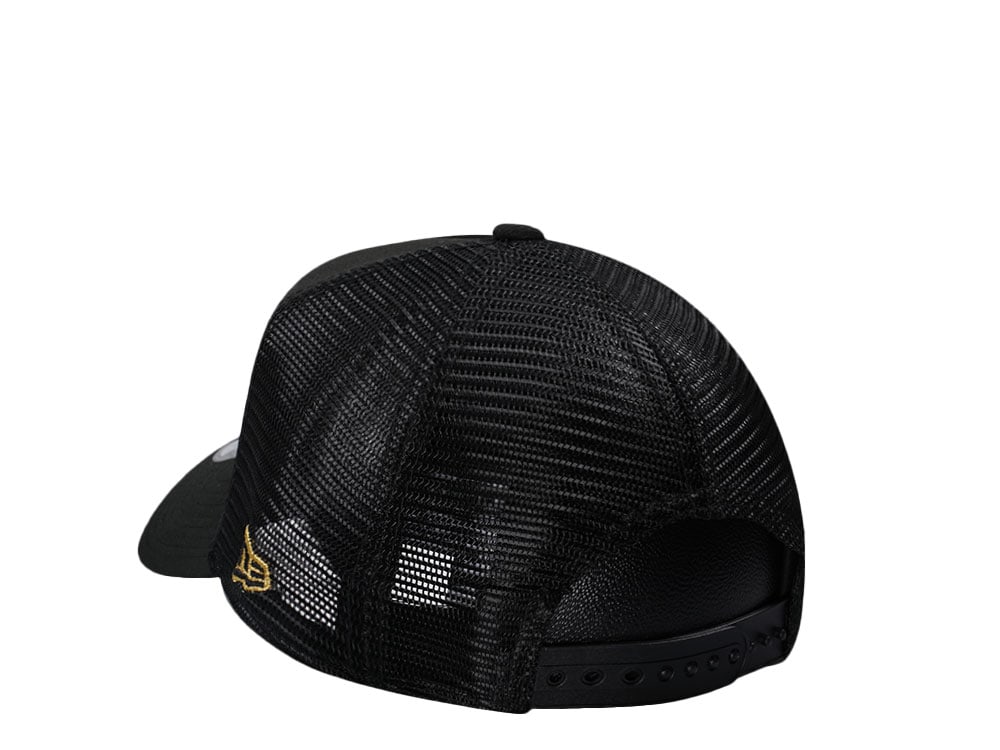 New Era Baltimore Ravens Black and Gold Classic Edition Trucker A Frame 9Forty Cap