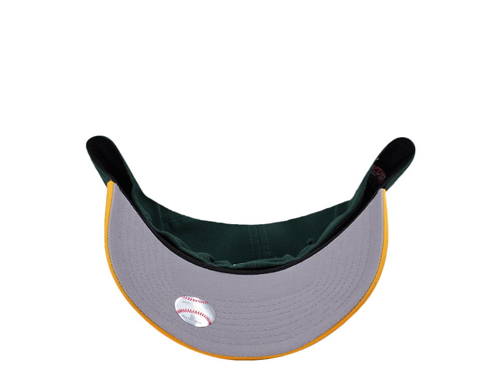 New Era Oakland Athletics World Series 1989 Dark Green Two Tone Edition 59Forty A Frame Fitted Cap