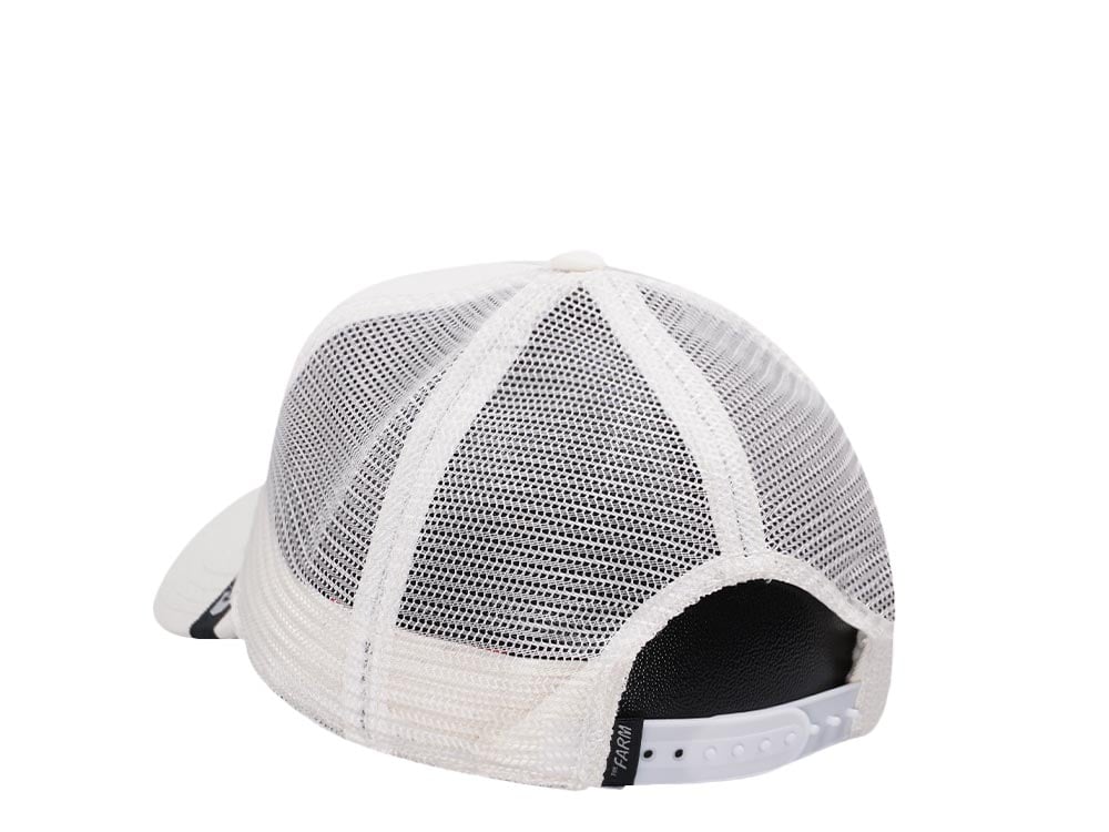 Goorin Bros The Panther White Trucker Snapback Cap