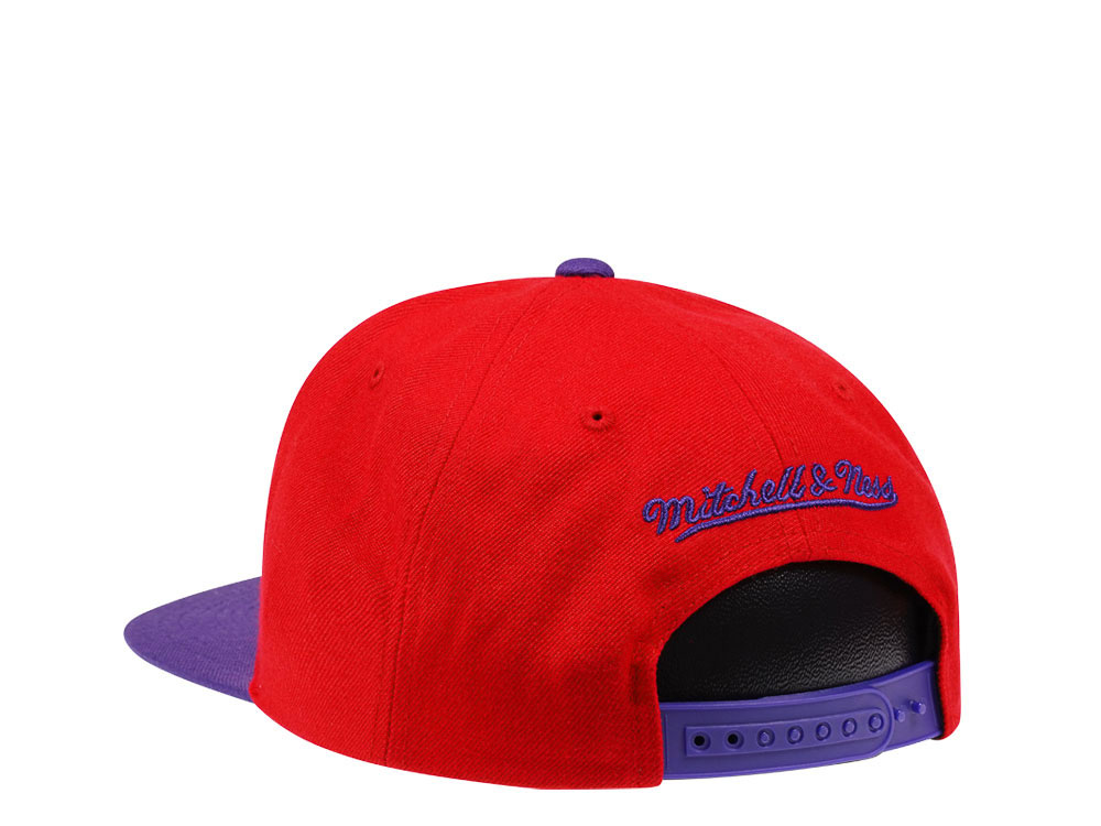 Mitchell & Ness Toronto Raptors Hardwood Classics 2 Tone Snapback Cap