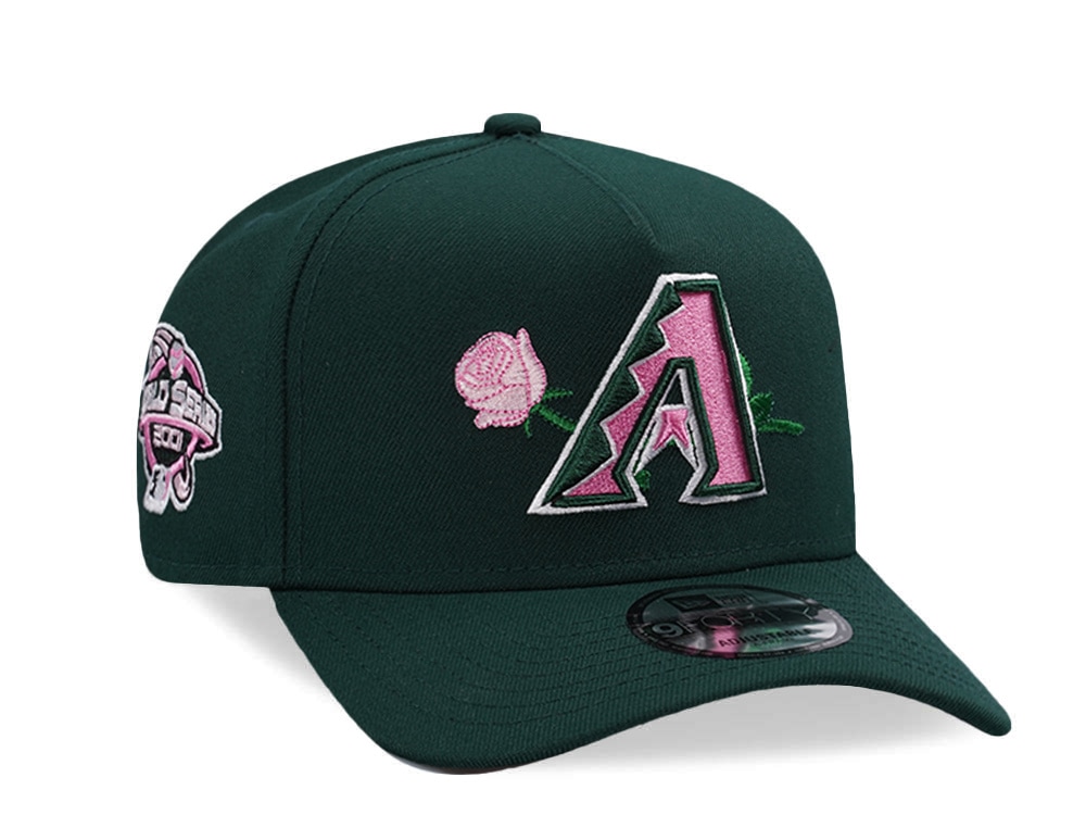 New Era Arizona Diamondbacks World Series 2001 Dark Green Prime Edition 9Forty A Frame Snapback Cap