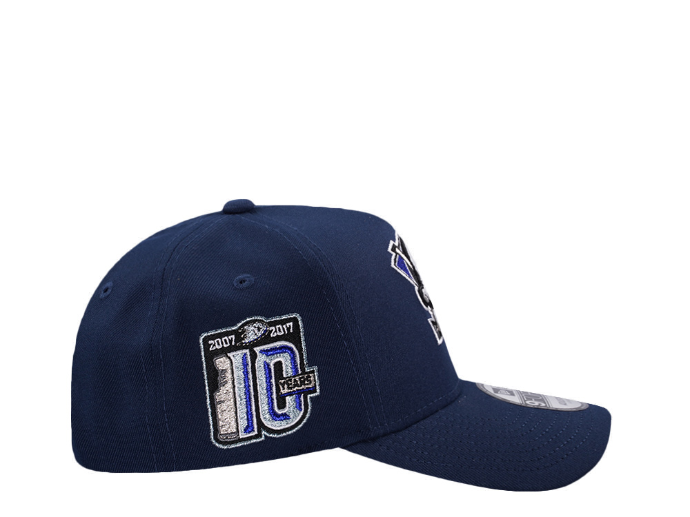 New Era Anaheim Ducks 10th Anniversary Ocean Blue Prime Edition 9Forty A Frame Snapback Cap