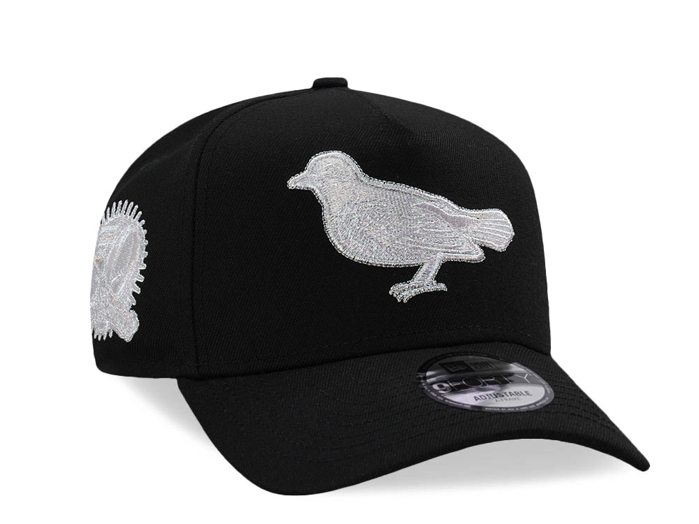 New Era Baltimore Orioles 50th Anniversary Black Metallic Edition 9Forty A Frame Snapback Cap