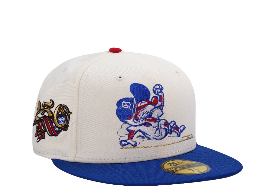 New Era Detroit Tigers 250th Anniversary Chrome Two Tone Edition 59Fifty Fitted Cap
